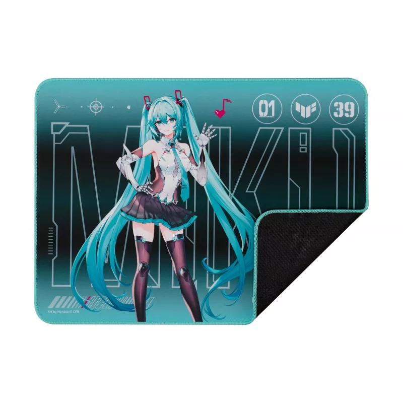 ASUS TUF Gaming P1 Hatsune Miku Edition Gaming mouse pad Turquoise