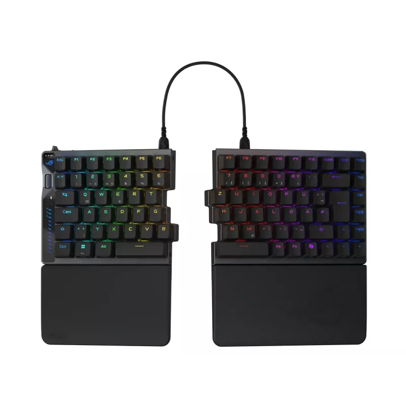 ASUS ROG Falcata keyboard Gaming USB + RF Wireless + Bluetooth QWERTZ German Black