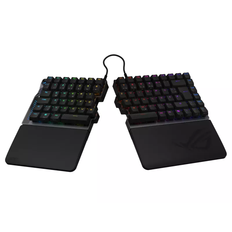 ASUS ROG Falcata keyboard Gaming USB + RF Wireless + Bluetooth QWERTZ German Black