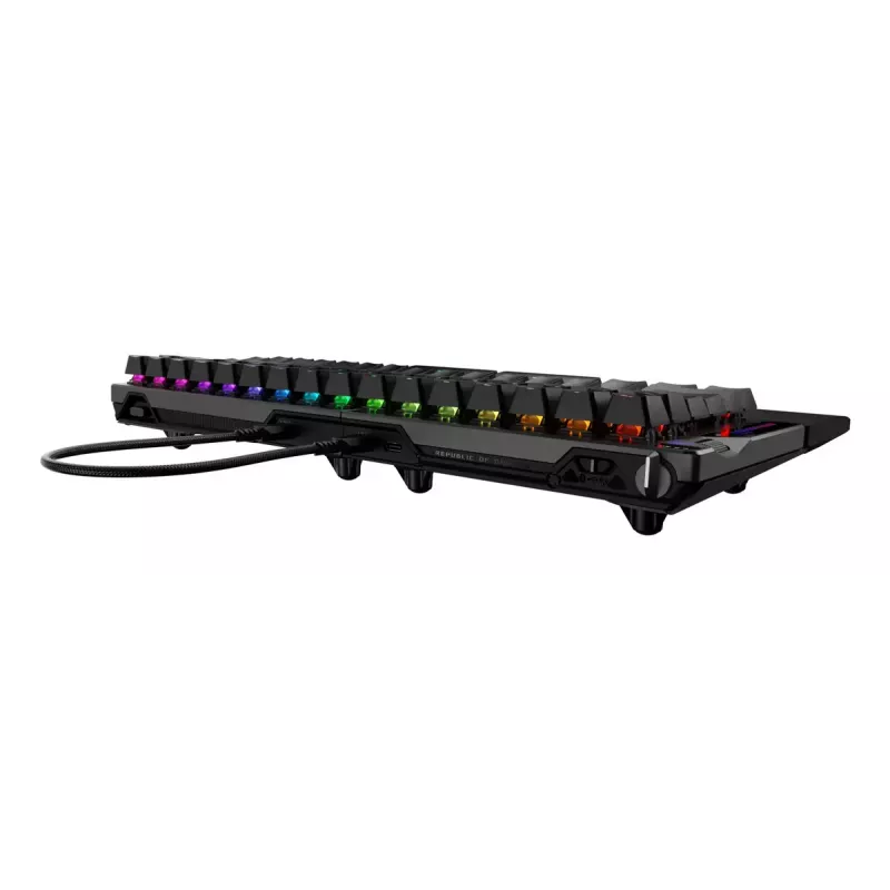 ASUS ROG Falcata keyboard Gaming USB + RF Wireless + Bluetooth QWERTZ German Black
