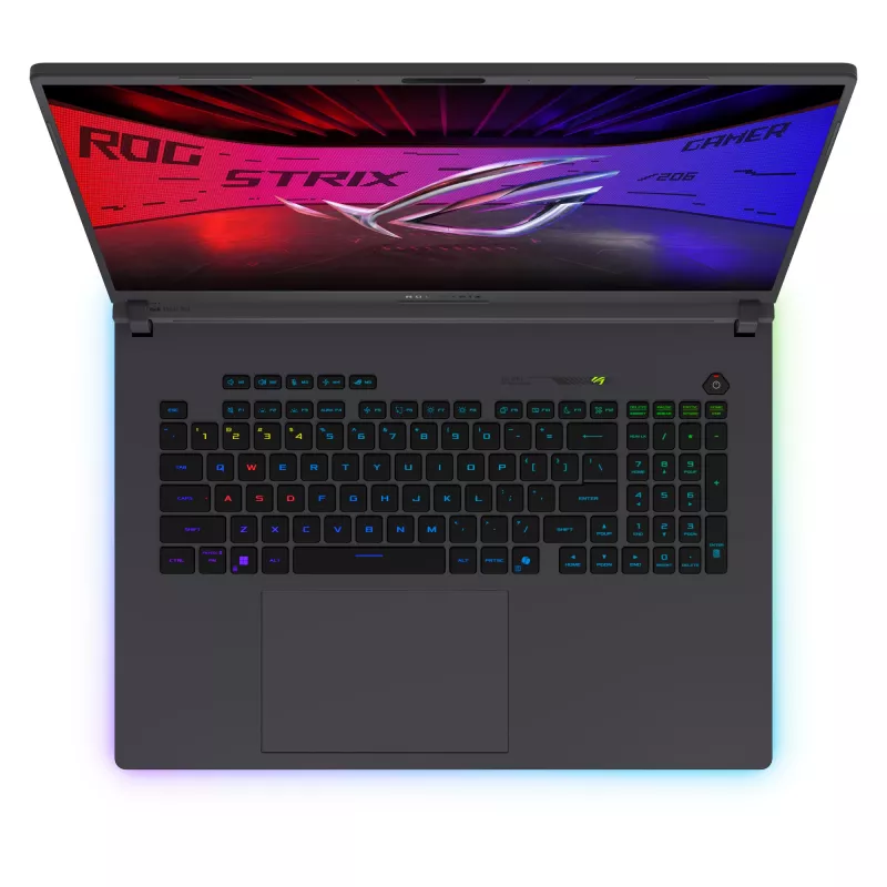 ASUS ROG Strix G18 G815LR-S8080W Intel Core Ultra 7 255HX Laptop 45.7 cm (18 inch) WUXGA 32 GB DDR5-SDRAM 1 TB SSD NVIDIA GeForce RTX 5070 Ti Wi-Fi 7 (802.11be) Windows 11 Home Grey, Green