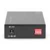 DIGITUS Media Converter, Multimode 10/100/1000Base-T to 1000Base-SX, Incl. PSU SC connector, Up to 0.5km