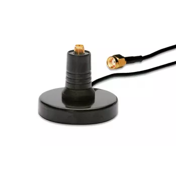 DIGITUS Wireless LAN antenna base, magnet mount RP-SMA connector 1.5m low loss cable