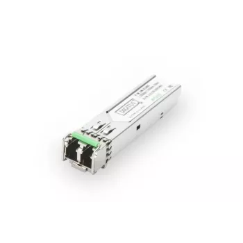 DIGITUS 1.25 Gbps SFP Module, Up to 80km Singlemode, LC Duplex Connector 1000Base-LX, 1550nm