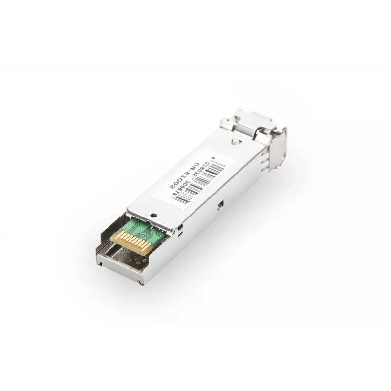 DIGITUS 1.25 Gbps SFP Module, Up to 80km Singlemode, LC Duplex Connector 1000Base-LX, 1550nm
