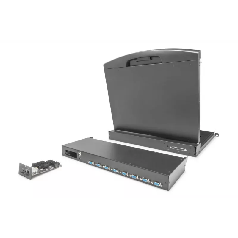 DIGITUS Modular KVM switch 8-port for modularized KVM console