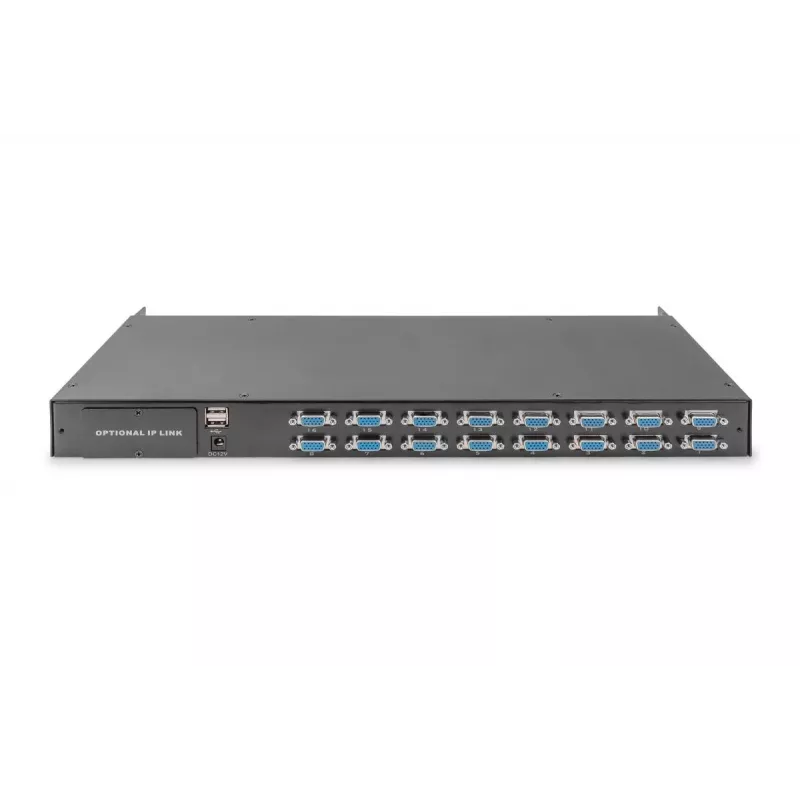 DIGITUS Modular KVM switch 16-port for modularized KVM console