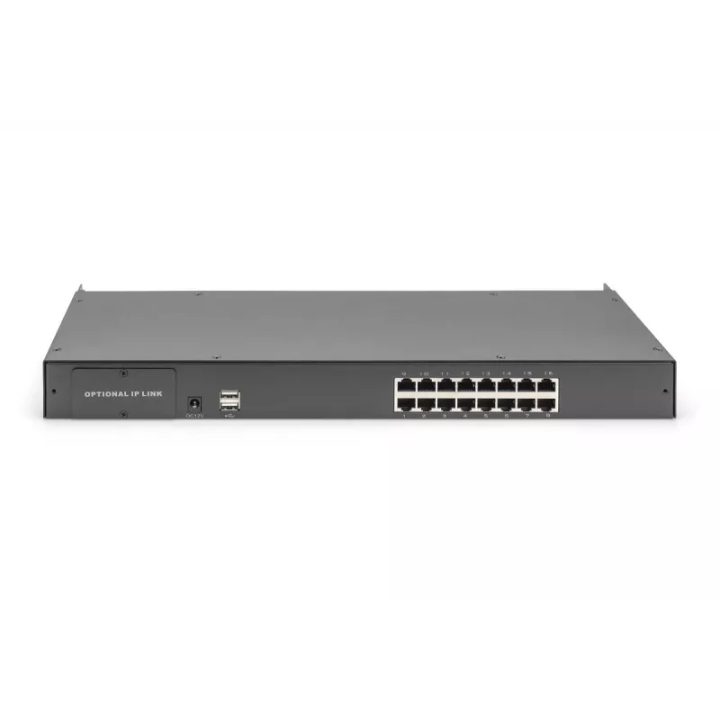DIGITUS Modular Cat5 KVM switch 16port for modularized KVM console