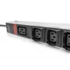 DIGITUS IT BASIC PDU. 3PH. 16A. 24 x C13. 3 x C19 Vertical. 3m cable. IEC309 3Ph-16A plug