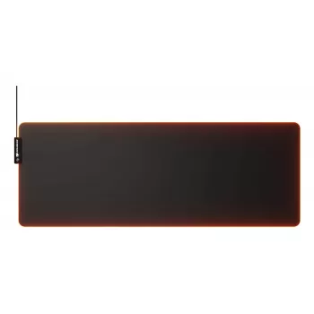 COUGAR Gaming Mouse Pad NEON X, ARGB, 800x300, Black, Monochromatic, Fabric, Rubber, Various, Non-slip base, Gaming mouse pad
