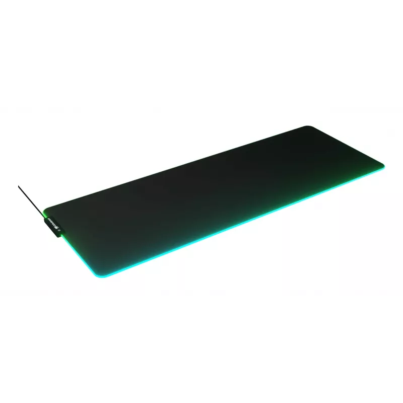 COUGAR Gaming Mouse Pad NEON X, ARGB, 800x300, Black, Monochromatic, Fabric, Rubber, Various, Non-slip base, Gaming mouse pad