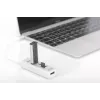 DIGITUS USB 2.0 Type C HUB with Cardreader 3x USB 2.0. 1x SD, 1x MicroSD Port Aluminium housing