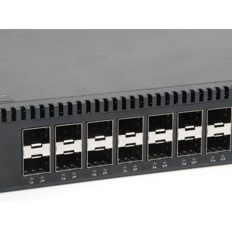 LevelOne KILBY 28-Port L3 Lite Managed Gigabit Fiber Switch, 4 x 10GbE SFP+, 4 x Gigabit SFP/RJ45 Combo