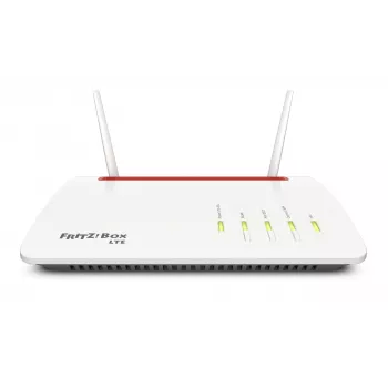 Box FRITZ 6890 LTE wireless router Gigabit Ethernet Dual-band (2.4 GHz / 5 GHz) 4G Black, Red, White