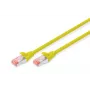 DIGITUS Patch cable - CAT6 - S/FTP - Snagless - Cu - 2m - yellow