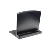 DIGITUS Modularized 43,2cm (17 inch) TFT console with 1 port KVM, RAL 9005 black Qwertzu German