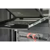 DIGITUS Modularized 43,2cm (17 inch) TFT console with 1 port KVM, RAL 9005 black Qwertzu German