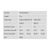 DIGITUS Fiber Optic Patch Cord, LC to LC Multimode, OM5, 50/125 µ, Duplex Length 2m