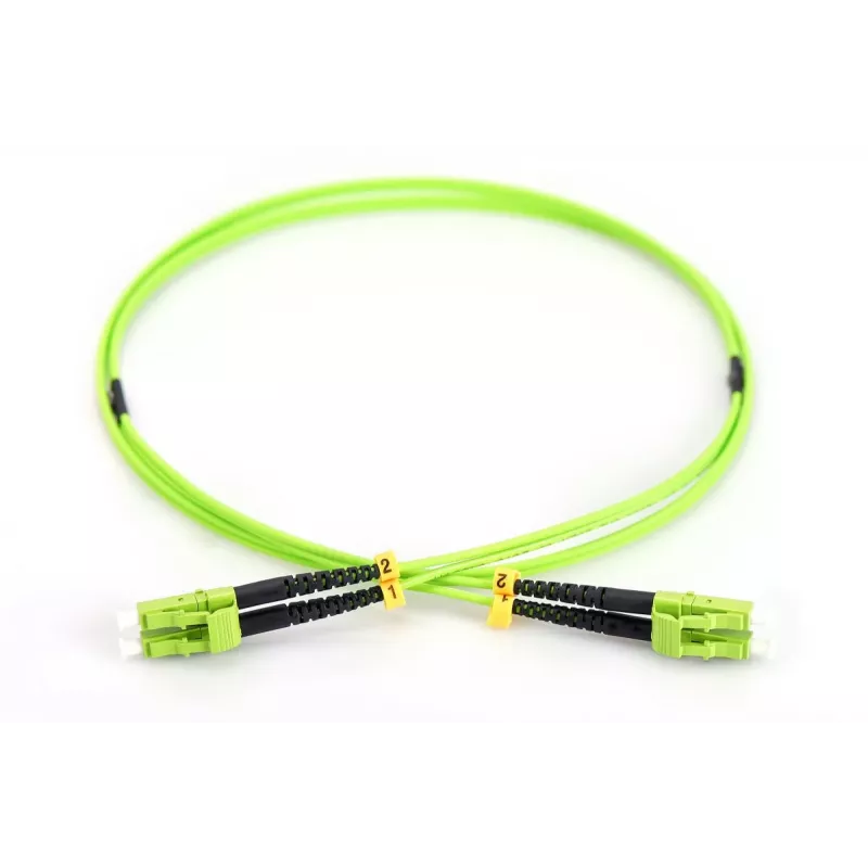 DIGITUS Fiber Optic Patch Cord, LC to LC Multimode, OM5, 50/125 µ, Duplex Length 3m