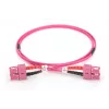 DIGITUS Fiber Optic Patch Cord, SC to SC Multimode OM4 - 50/125 µ, Duplex, color RAL4003 Length 2m