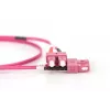 DIGITUS Fiber Optic Patch Cord, SC to SC Multimode OM4 - 50/125 µ, Duplex, color RAL4003 Length 3m