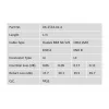 DIGITUS Fiber Optic Patch Cord, LC to LC Multimode OM4 - 50/125 µ, Duplex, color RAL4003 Length 1m