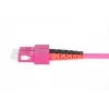 DIGITUS Fiber Optic Patch Cord, LC to SC Multimode OM4 - 50/125 µ, Duplex, color RAL4003 Length 1m