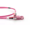 DIGITUS Fiber Optic Patch Cord, LC to SC Multimode OM4 - 50/125 µ, Duplex, color RAL4003, Length 10m