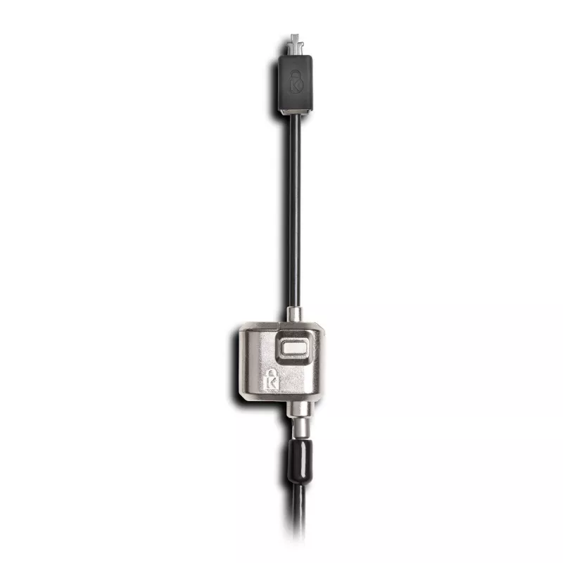 Kensington MiniSaver Mobile Keyed Lock, 1.8 m, Kensington, Key, Flat key, Carbon steel, Black