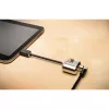 Kensington MiniSaver Mobile Keyed Lock, 1.8 m, Kensington, Key, Flat key, Carbon steel, Black