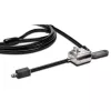 Kensington MiniSaver Mobile Keyed Lock, 1.8 m, Kensington, Key, Flat key, Carbon steel, Black