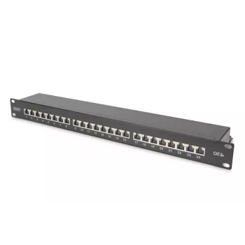 DIGITUS Professional CAT6A, Class EA Patch Panel, shielded