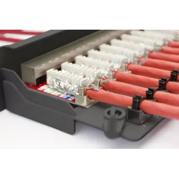 DIGITUS Professional CAT6A, Class EA Patch Panel, shielded