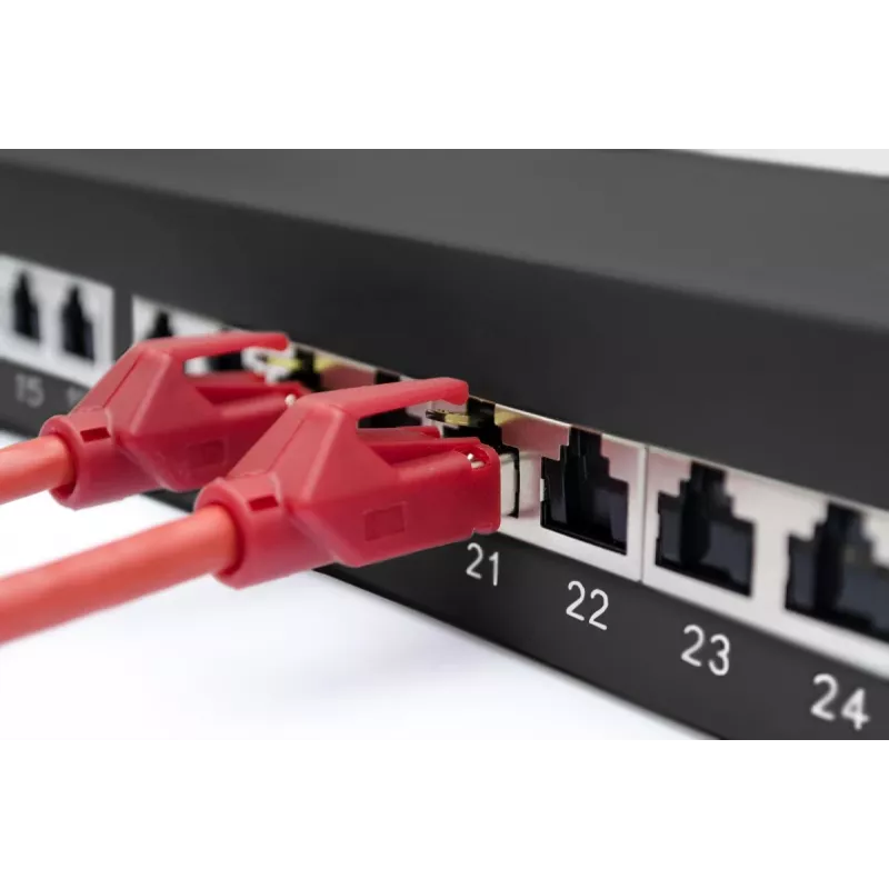 DIGITUS Professional CAT6A, Class EA Patch Panel, shielded