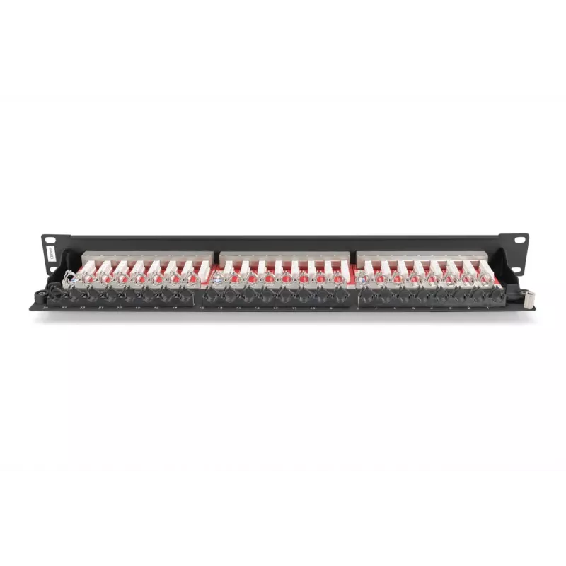 DIGITUS Professional CAT6A, Class EA Patch Panel, shielded