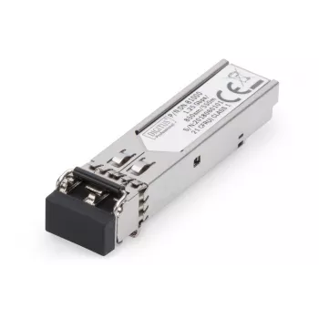 DIGITUS 1.25 Gbps SFP Module, Up to 550m Multimode, LC Duplex Connector 1000Base-SX, 850nm