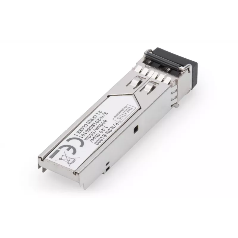 DIGITUS 1.25 Gbps SFP Module, Up to 550m Multimode, LC Duplex Connector 1000Base-SX, 850nm