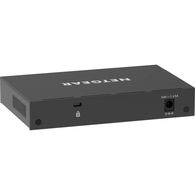 NETGEAR 8-Port Gigabit Ethernet PoE+ Plus Switch (GS308EP) Managed L2/L3 Gigabit Ethernet (10/100/1000) Power over Ethernet (PoE) Black