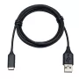 Jabra Link Extension Cord: USB-C to USB-A, 1.2 m, USB C, USB A, Black