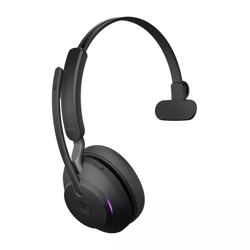 Headset Jabra Evolve2 65 USB-C Black MS Mono