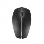 CHERRY GENTIX SILENT Corded Mouse, Black, USB, Ambidextrous, Optical, USB Type-A, 1000 DPI, Black