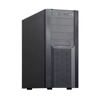 PC Case CHIEFTEC CW-01B-OP Tower Black — SPCC, 7×3.5 inch bays, 7×2.5 inch bays, 3×5.25 inch bays, up to 410 mm GPU