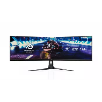ASUS ROG Strix XG49VQ computer monitor 124.5 cm (49 inch) 3840 x 1080 pixels UltraWide Full HD LED Black