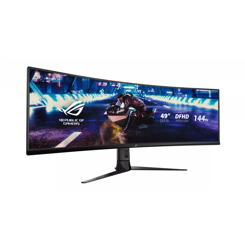 ASUS ROG Strix XG49VQ computer monitor 124.5 cm (49 inch) 3840 x 1080 pixels UltraWide Full HD LED Black