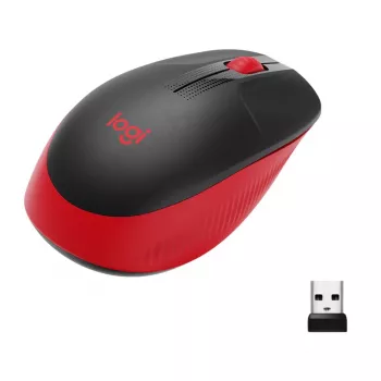 Mouse Logitech M190 Wireless USB Red