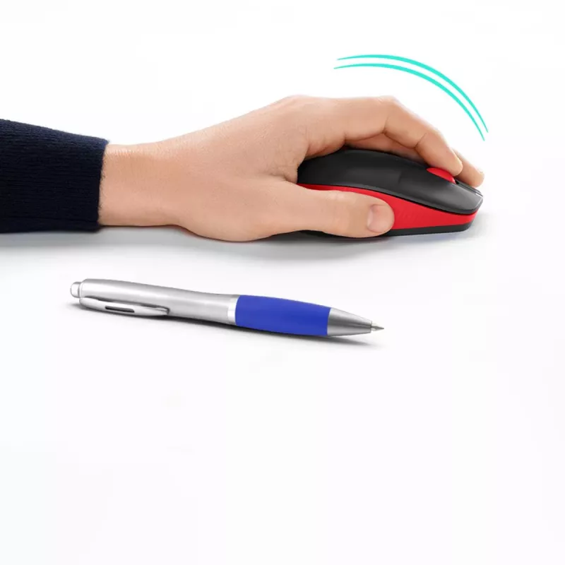 Mouse Logitech M190 Wireless USB Red
