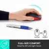 Mouse Logitech M190 Wireless USB Red