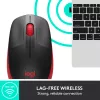 Mouse Logitech M190 Wireless USB Red