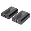 DIGITUS 4K HDMI Extender Set, HDMI 2.0 30/60 m over network cable (CAT6, 6a, 7), UHD 4K2K/60 Hz