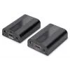 DIGITUS 4K HDMI Extender Set, HDMI 2.0 30/60 m over network cable (CAT6, 6a, 7), UHD 4K2K/60 Hz